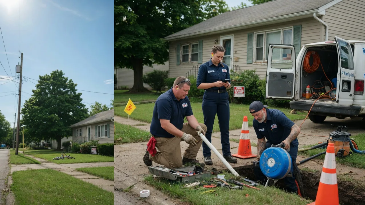 Sewer Line Repair in Wilson, KS near me